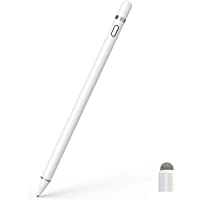 CiSiRUN Lápiz Táctil Lápiz Capacitivo para iPad Recargable- Punta Ultrafina de 1-5 mm y Puerto de Carga magnética…